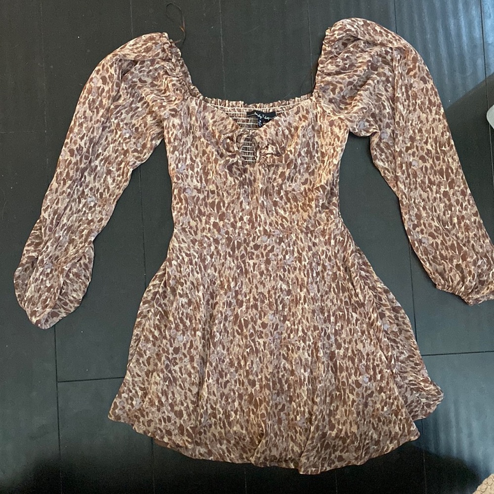 Lovely Day- animal print dress* tags still on